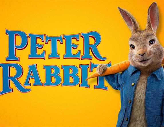 Image is poster of Peter Rabbit movie