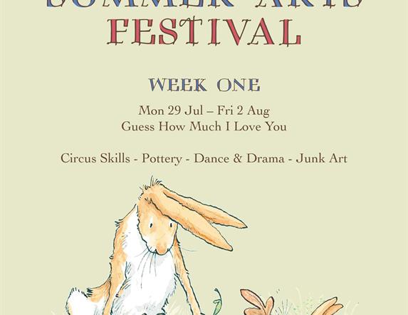 Poster for Summer Arts Festival Week One