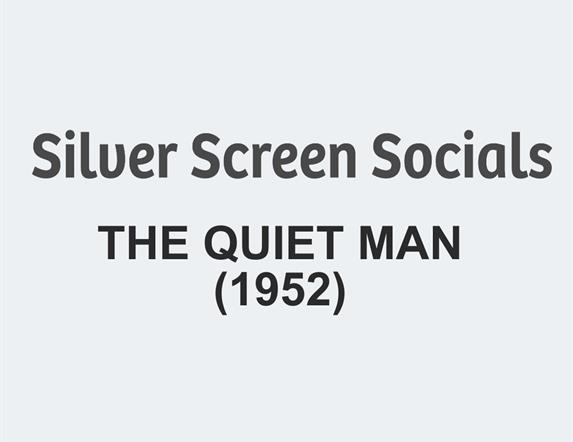 Image is of poster advertising The Quiet Man film