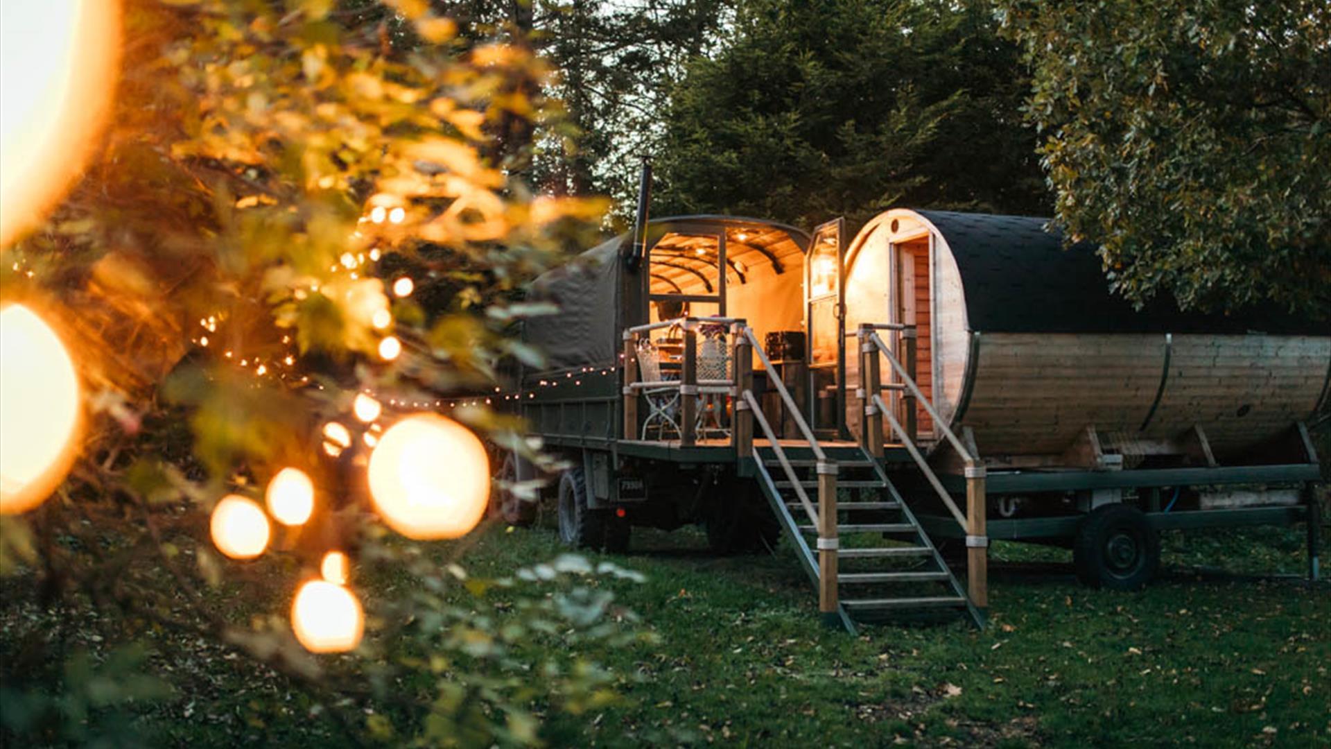 Myrtle the Glamping Truck @ Larchfield Estate