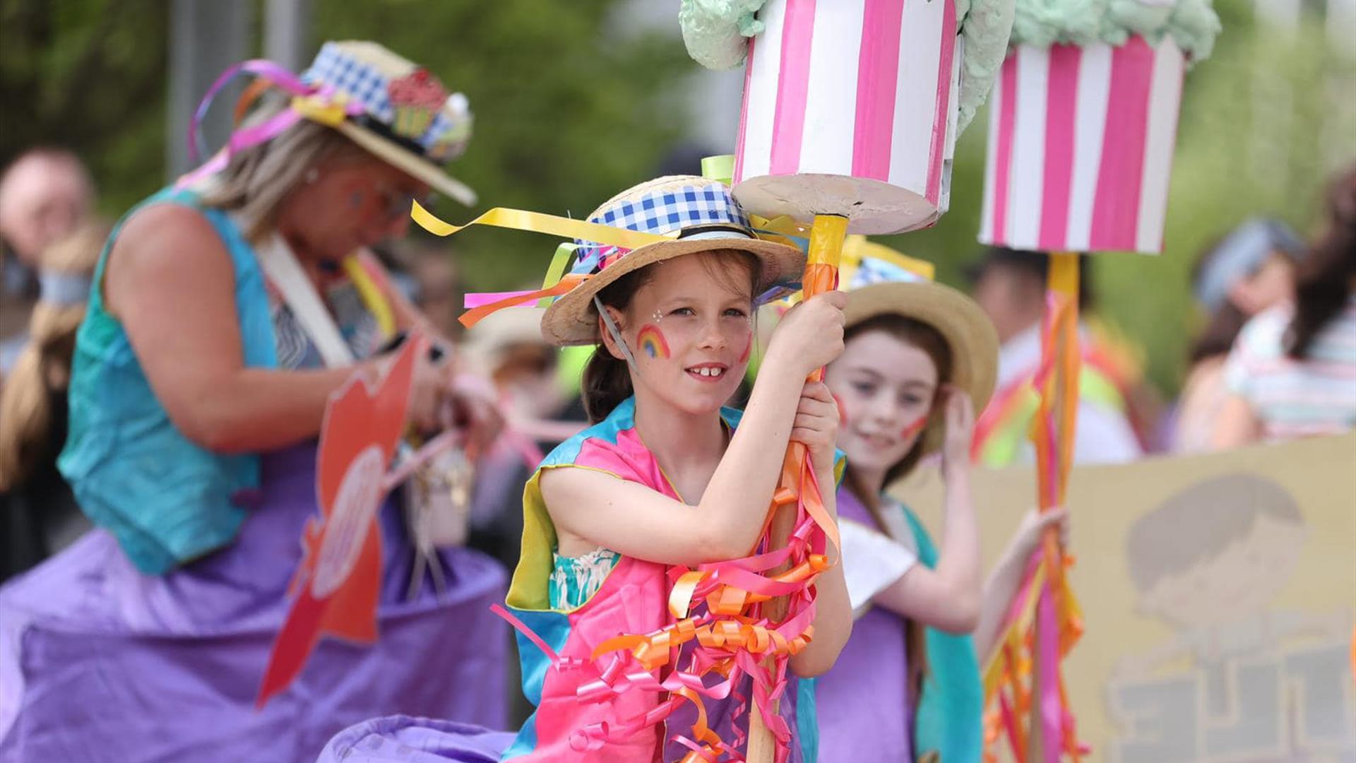 Children at Mayor's Carnival Parade
