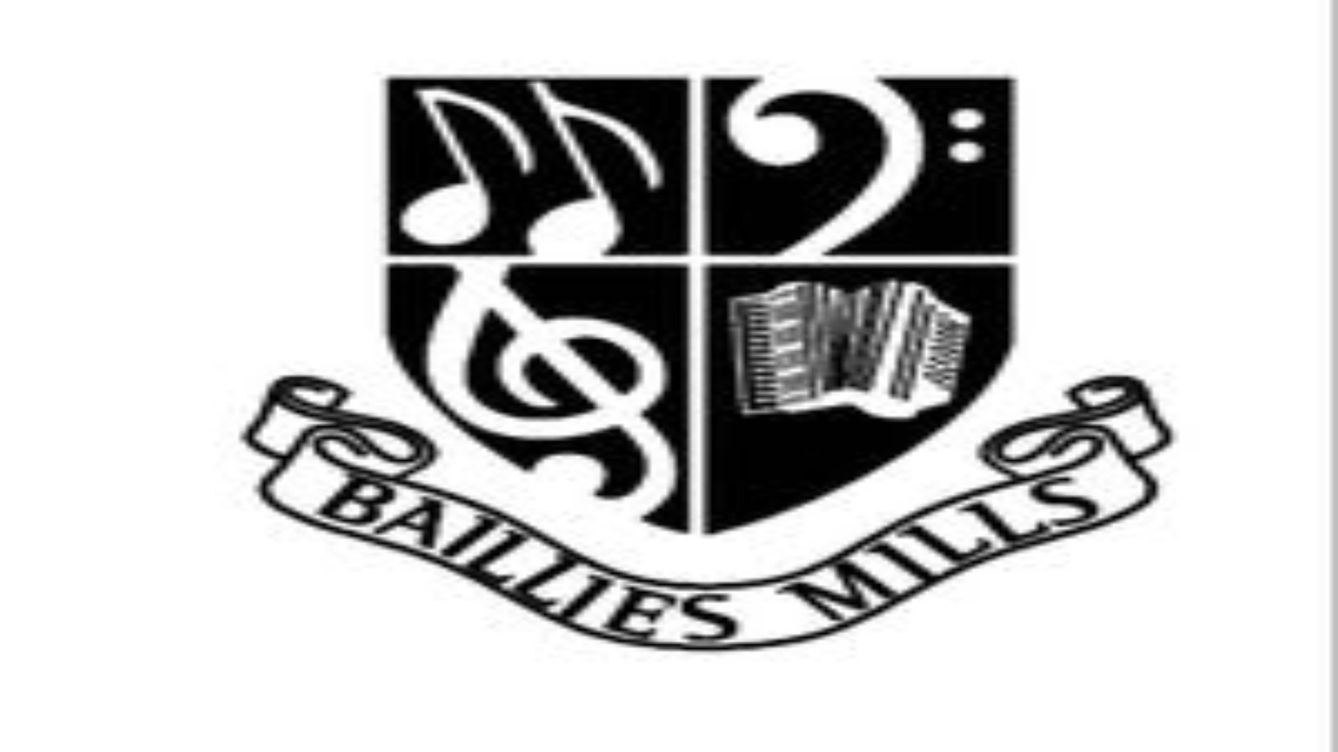 Logo for Baillies Mills Band