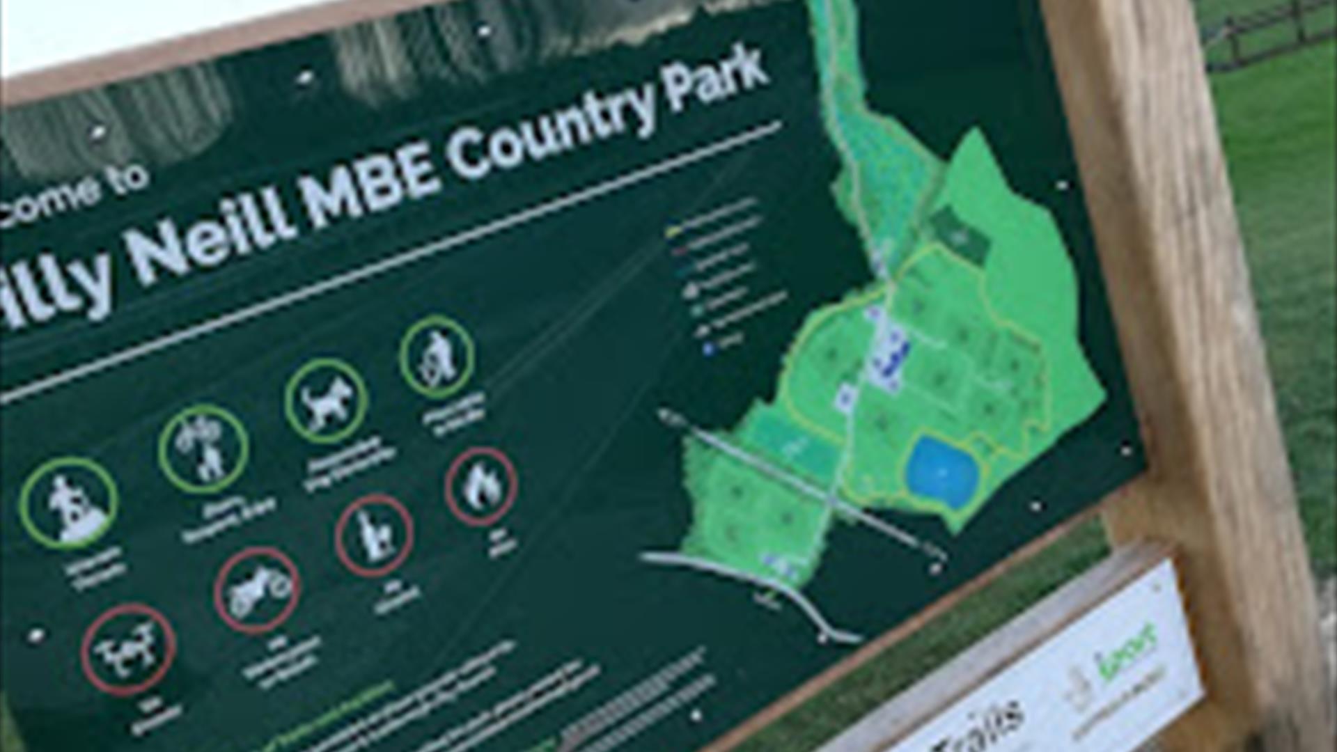 Map of Billy Neill MBE Country Park