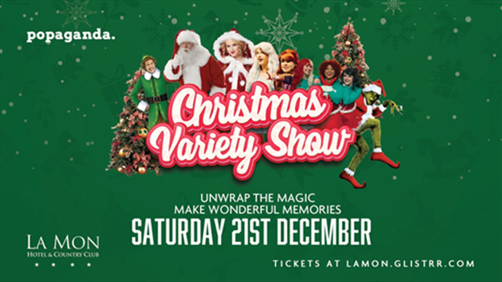 Image is poster for Christmas Variety Show