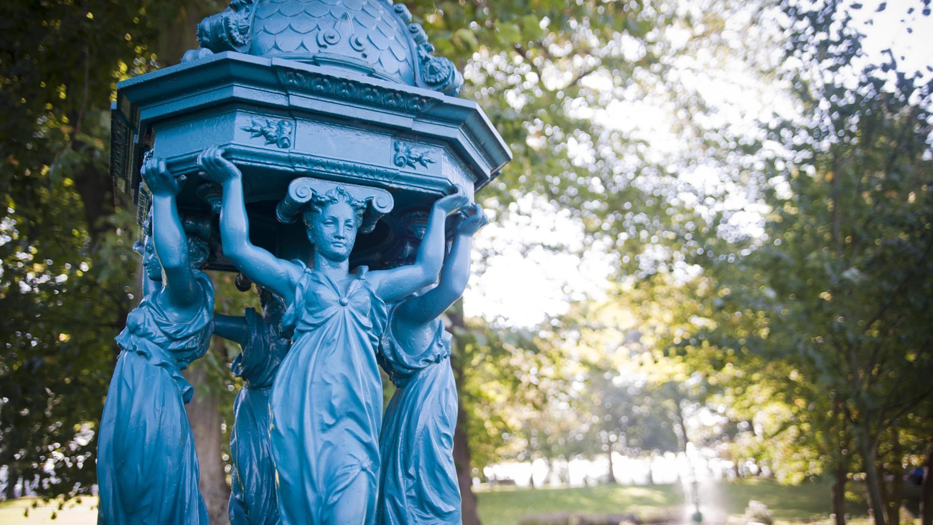 Wallace Fountain in Castle Gardens