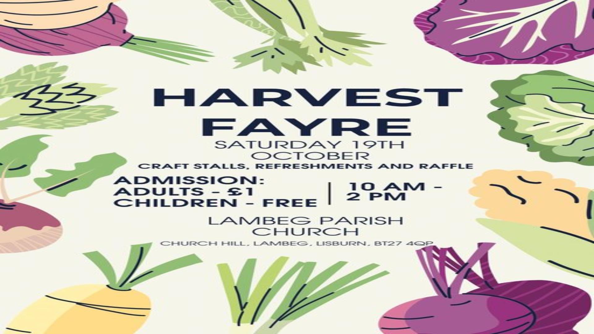 Poster for Harvest Fayre