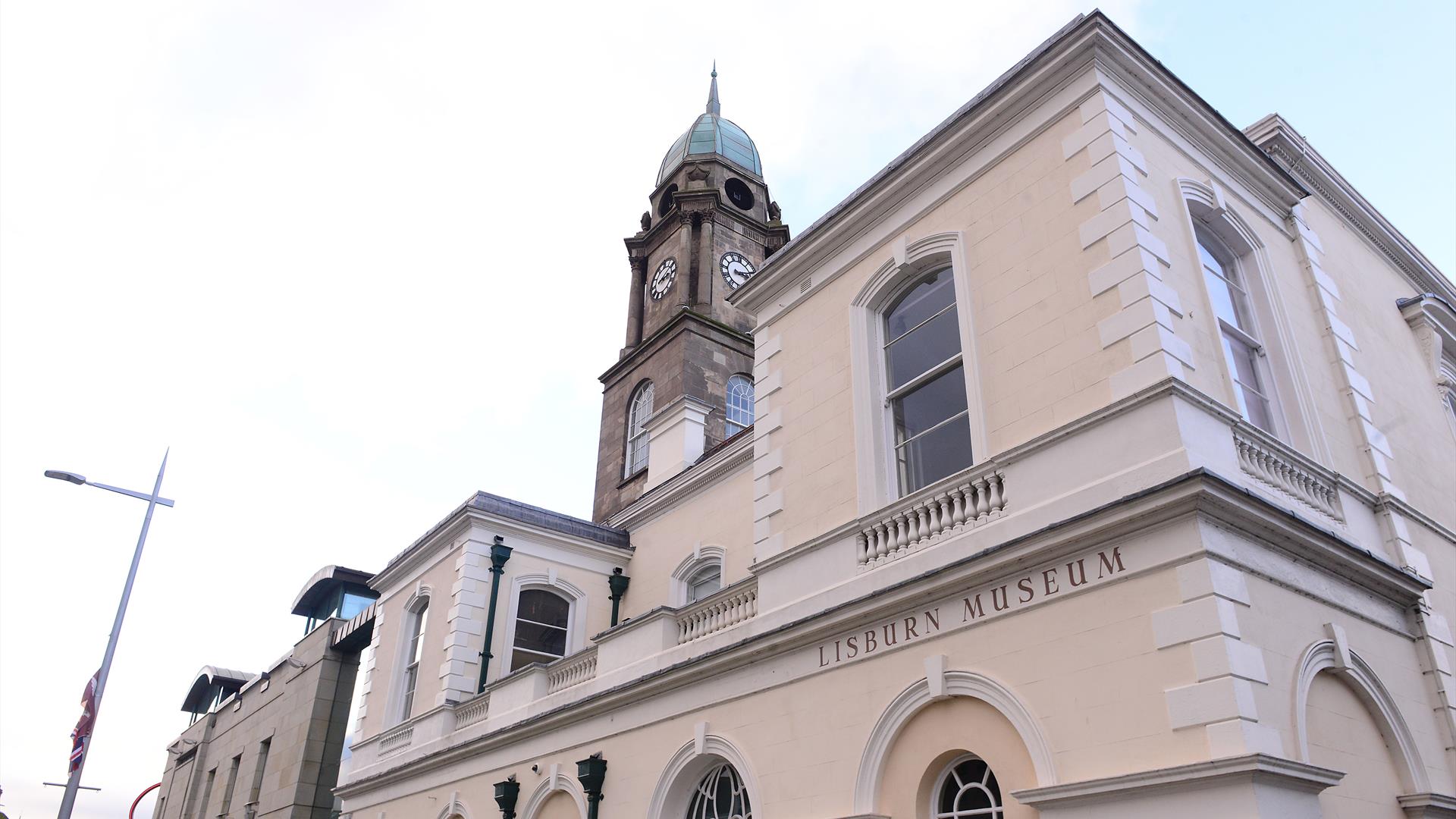 Outside image of the Linen Museum