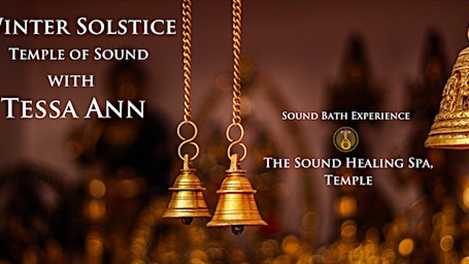 Poster for Winter Solstice Temple of Sound