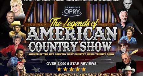 Poster for The Legends of American Country Show