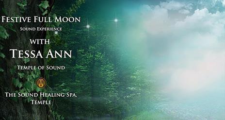 Poster for the Festive Full Moon Sound Experience