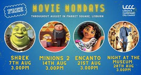 Movie Mondays in August Poster