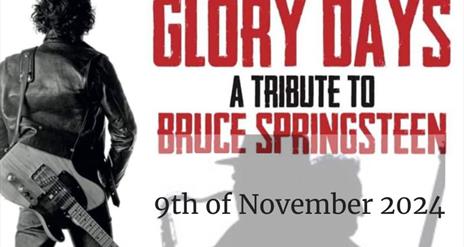 Image is of the poster for Bruce Springsteen tribute band at the La Mon Hotel