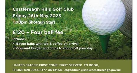 Mayor's Charity Golf Day Poster