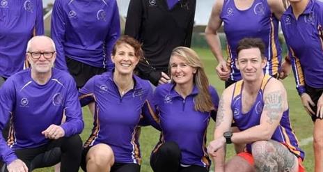 Image is of members of the Jog Lisburn club re the City of Lisburn 5K race