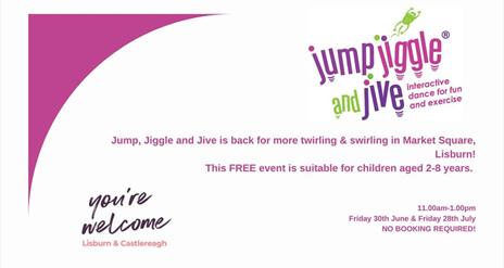 Information poster for Jump, Jiggle & Jive