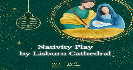 Poster for Nativity Play by Lisburn Cathedral