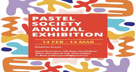 Poster for Pastel Society Annual Exhibition