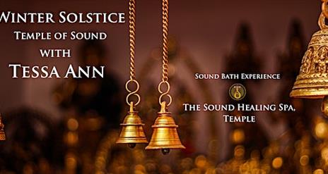 Poster for Winter Solstice Temple of Sound