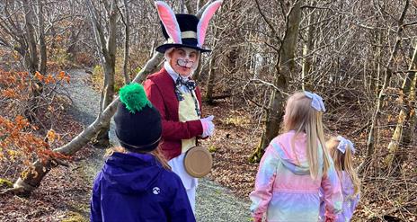 Easter Egg Hunt Trail with Easter Bunny & Alpacas