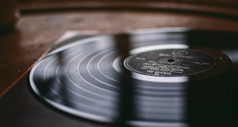 Picture of a vinyl record