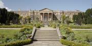 A view of South Lawn side of Hillsborough Castle and Gardens