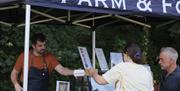 Stall at Royal Hillsborough Farmers Market