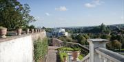 Picture of terrace area in Castle Gardens