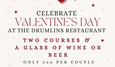 Drumlins Restaurant Valentines deal.