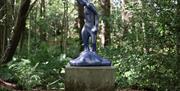 The Poet sculpture in Hillsborough Forest