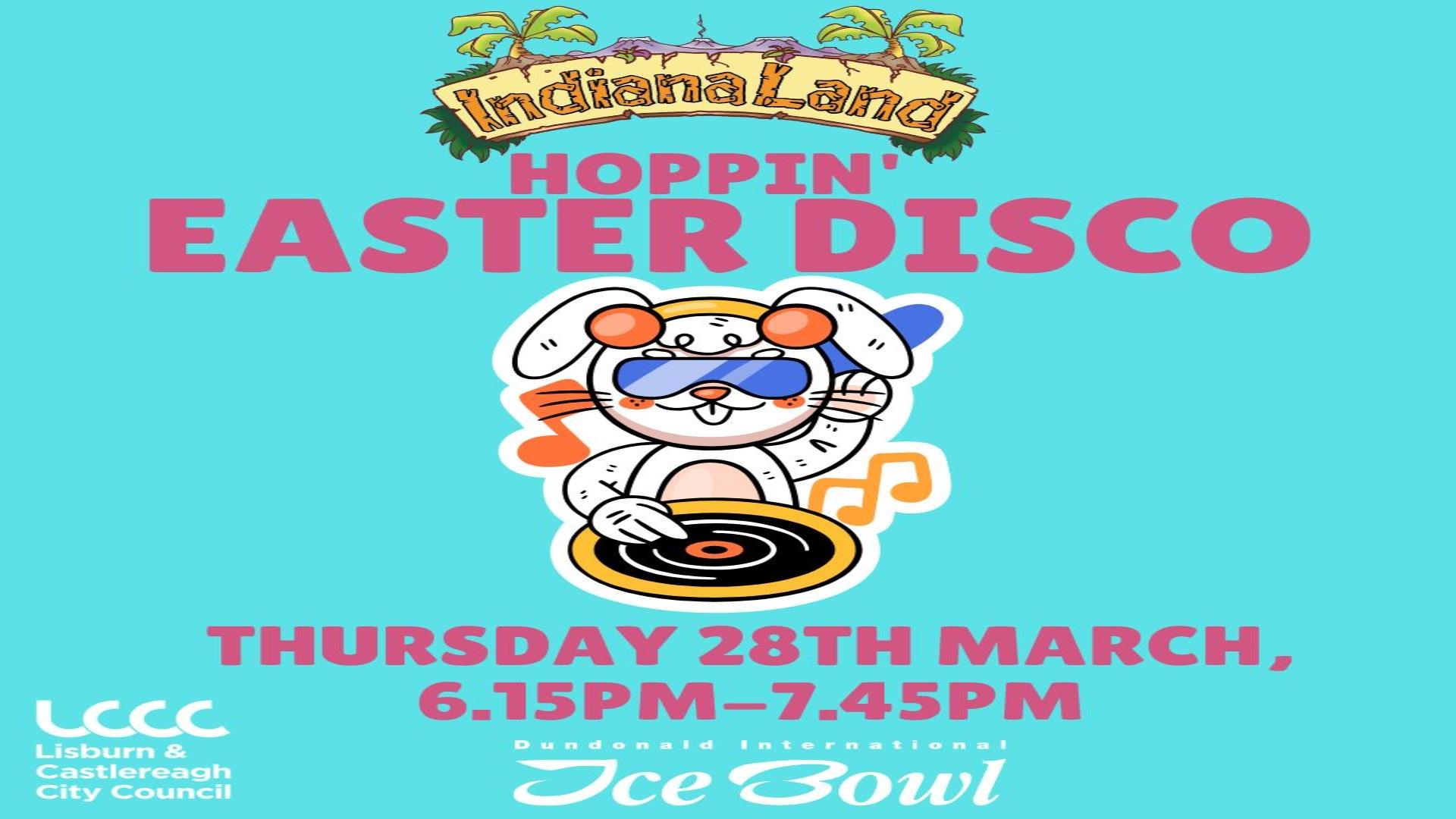 Poster for Easter Disco at Indiana Land Poster for Easter Disco at Indiana Land